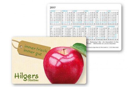 Werbeartikel Kalender mit Logo bedrucken